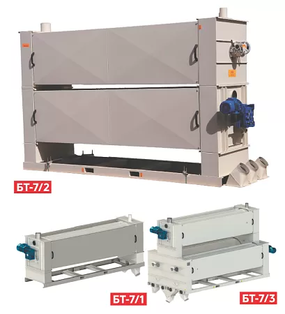 Виды блока триерного
