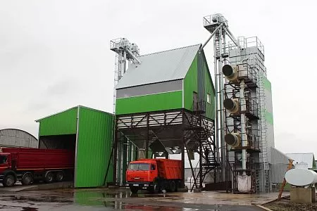 Шахтная зерносушилка Green Way