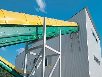 Ленточные конвейеры штучного груза и зерна