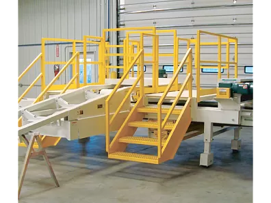 Реверсивный конвейер на каретке