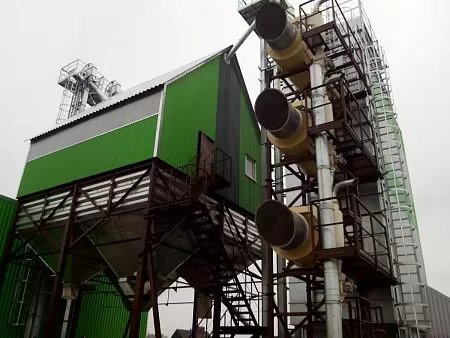 Шахтная зерносушилка Green Way